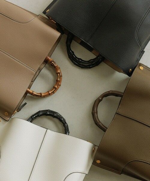 ROPE' / ロペ ハンドバッグ | 【E'POR】BAMBOO BAG Medium【超軽量】 | 詳細6