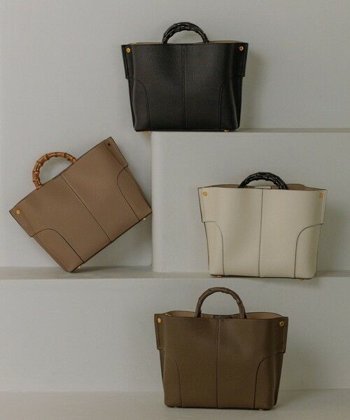 ROPE' / ロペ ハンドバッグ | 【E'POR】BAMBOO BAG Medium【超軽量】 | 詳細7