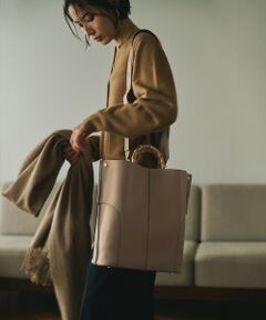 ROPE' / ロペ トートバッグ | 【E'POR】BAMBOO BAG Large【通勤】【A4対応】【25AW】