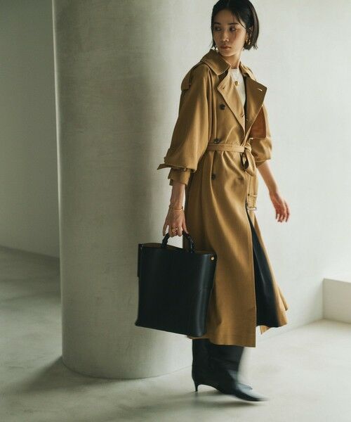 ROPE' / ロペ トートバッグ | 【E'POR】BAMBOO BAG Large【通勤】【A4対応】【25AW】 | 詳細10