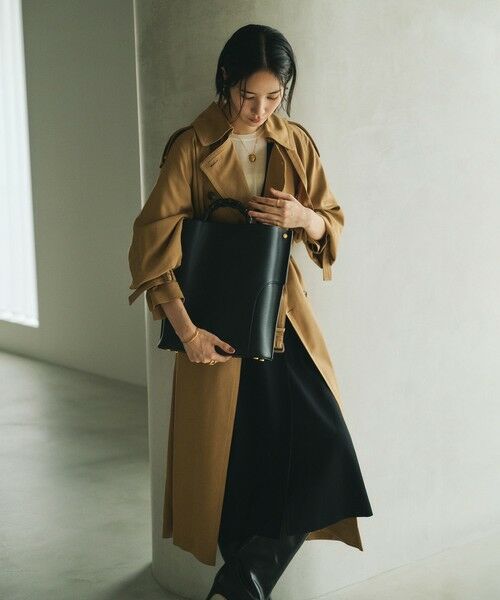 ROPE' / ロペ トートバッグ | 【E'POR】BAMBOO BAG Large【通勤】【A4対応】【25AW】 | 詳細11