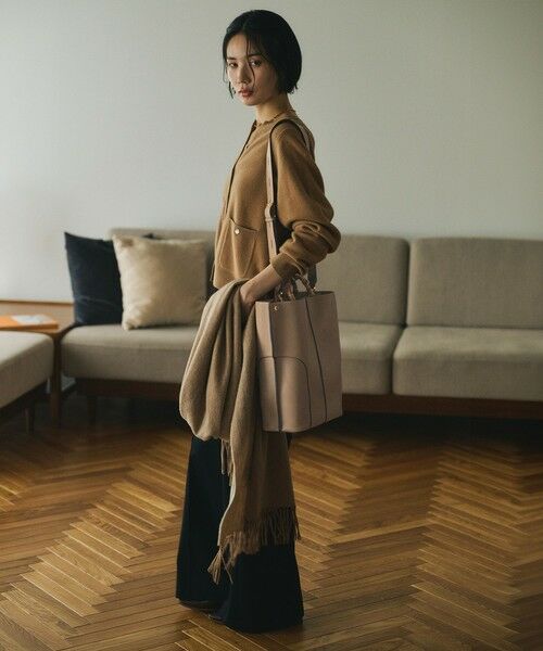 ROPE' / ロペ トートバッグ | 【E'POR】BAMBOO BAG Large【通勤】【A4対応】【25AW】 | 詳細15