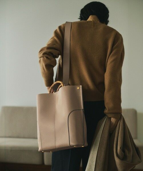 ROPE' / ロペ トートバッグ | 【E'POR】BAMBOO BAG Large【通勤】【A4対応】【25AW】 | 詳細17