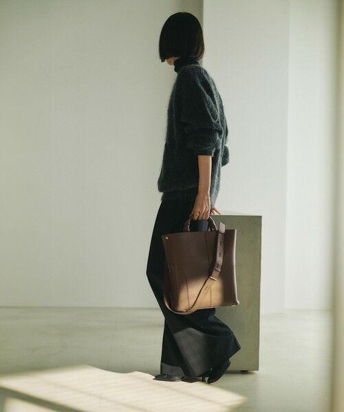 ROPE' / ロペ トートバッグ | 【E'POR】BAMBOO BAG Large【通勤】【A4対応】【25AW】 | 詳細22