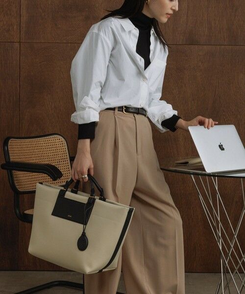 ROPE' / ロペ トートバッグ | 【E'POR】【A4/PC対応・撥水加工・軽量】BOAT BAG Large【25AW】 | 詳細10