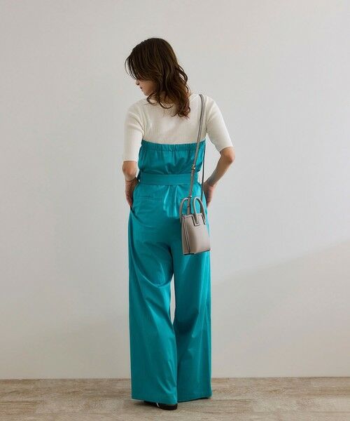ROPE' / ロペ サロペット・オールインワン | コットンサテンオールインワン/洗える | 詳細9