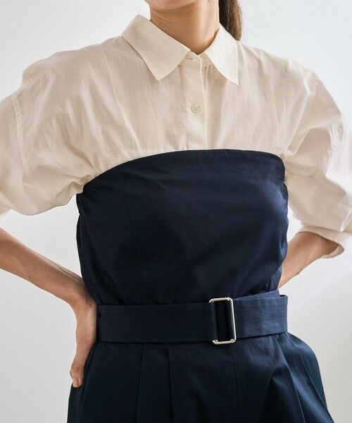 ROPE' / ロペ サロペット・オールインワン | コットンサテンオールインワン/洗える | 詳細23