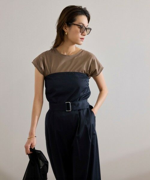 ROPE' / ロペ サロペット・オールインワン | コットンサテンオールインワン/洗える | 詳細6