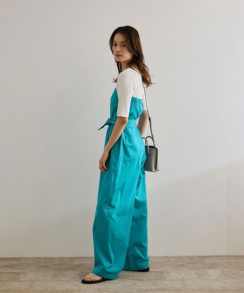 ROPE' / ロペ サロペット・オールインワン | コットンサテンオールインワン/洗える | 詳細7