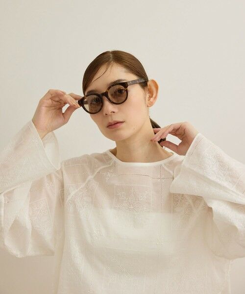 ROPE' / ロペ サングラス・メガネ | ボストンフレームUVカットグラス/ケースセット | 詳細1