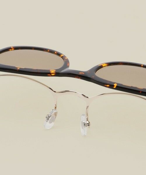 ROPE' / ロペ サングラス・メガネ | ウェリントンフレームUVカットグラス/ケースセット | 詳細9