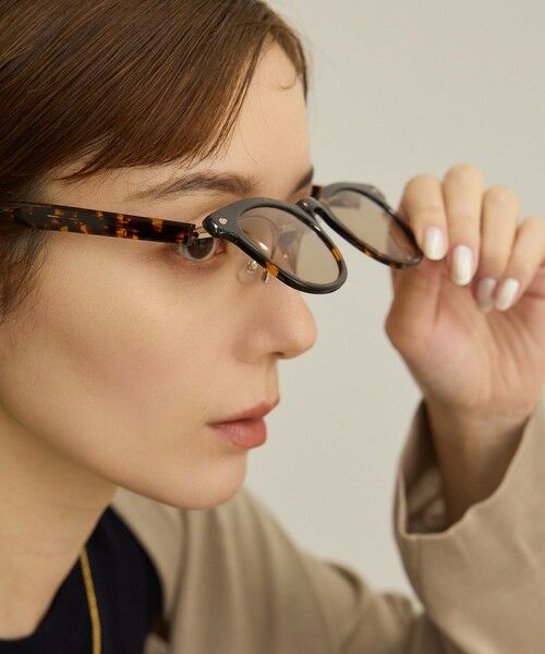 ROPE' / ロペ サングラス・メガネ | ウェリントンフレームUVカットグラス/ケースセット | 詳細2