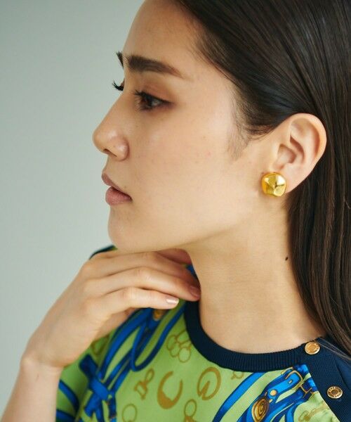 ROPE' / ロペ ピアス・イヤリング | 【MITAKE BUTTON(ミタケボタン)】モチーフイヤリング（ゴールド(90)）