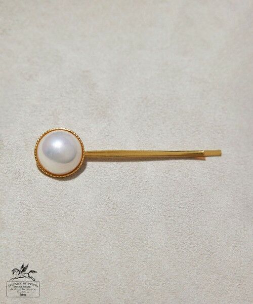 ROPE' / ロペ カチューシャ・カチューム・その他 | 【MITAKE BUTTON(ミタケボタン)】モチーフヘアピン | 詳細2