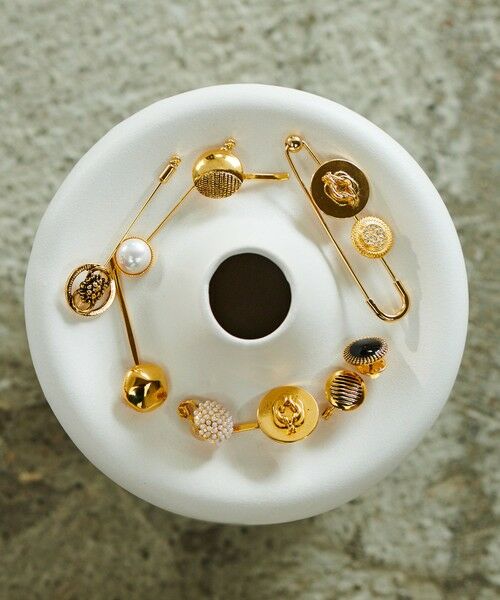 ROPE' / ロペ カチューシャ・カチューム・その他 | 【MITAKE BUTTON(ミタケボタン)】モチーフヘアピン | 詳細8