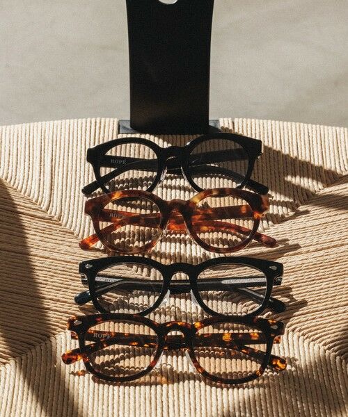 ROPE' / ロペ サングラス・メガネ | 【WEB・一部店舗限定】ウェリントンフレームUVカットグラス/ケースセット | 詳細10