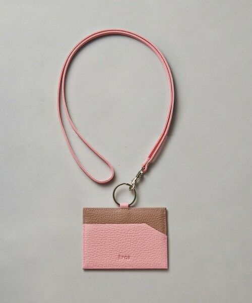 ROPE'/ロペ EPOR JUDD ID Card Case ピンク(63) F ROPE'/ロペ EPOR JUDD ID Card Case ピンク(63) F