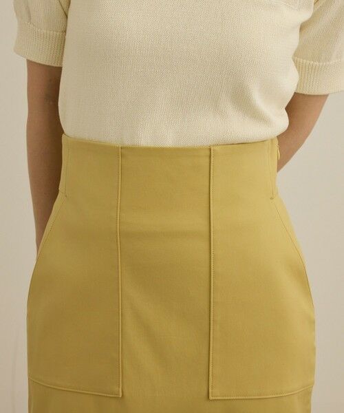 ROPE' / ロペ ミニ・ひざ丈スカート | 【J'aDoRe・店舗限定】キュプラストレッチポケット付きタイトスカート/洗える | 詳細12