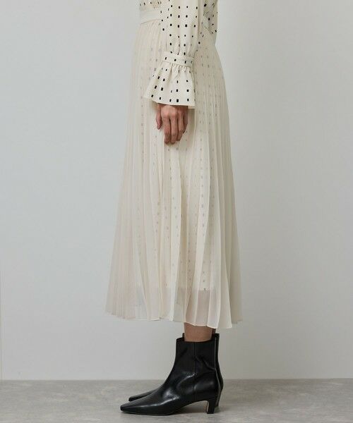 ROPE' / ロペ ロング・マキシ丈スカート | スクエアドットプリントププリーツスカート | 詳細8