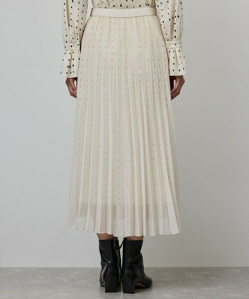 ROPE' / ロペ ロング・マキシ丈スカート | スクエアドットプリントププリーツスカート | 詳細9