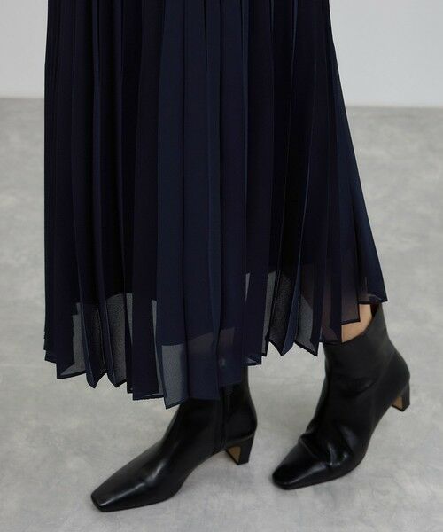 ROPE' / ロペ ロング・マキシ丈スカート | プリーツスカート(無地) | 詳細14