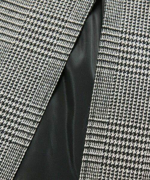 ROPE' / ロペ ロング・マキシ丈スカート | [美人スカート]ウールレーヨンポケット付きタイトスカート(ヘリンボーン/グレンチェック)/セットアップ対応 | 詳細30