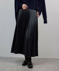 ROPE' / ロペ ロング・マキシ丈スカート | シャイニープリーツスカート/イージーケア