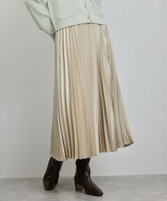 ROPE' / ロペ ロング・マキシ丈スカート | シャイニープリーツスカート/イージーケア