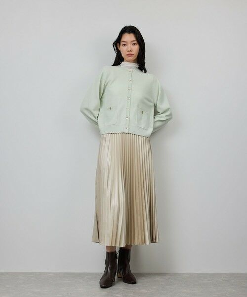 ROPE' / ロペ ロング・マキシ丈スカート | シャイニープリーツスカート/イージーケア | 詳細5