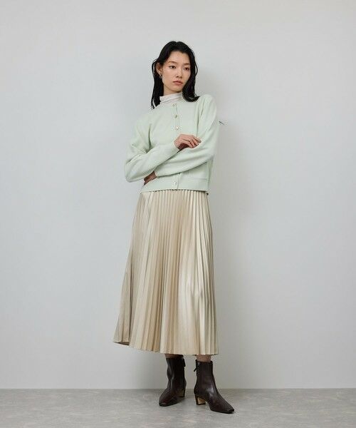 ROPE' / ロペ ロング・マキシ丈スカート | シャイニープリーツスカート/イージーケア | 詳細6