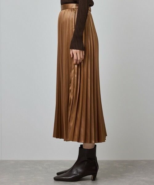ROPE' / ロペ ロング・マキシ丈スカート | シャイニープリーツスカート/イージーケア | 詳細8