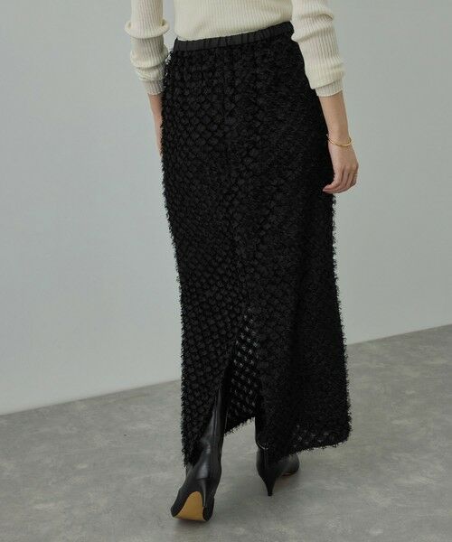 ROPE' / ロペ ミニ・ひざ丈スカート | カットジャガードIラインタイトスカート/イージーケア | 詳細23