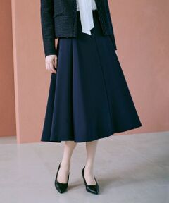 ROPE' / ロペ ロング・マキシ丈スカート | トリアセダブルクロス ハイウエストフレアスカート/イージーケア・セットアップ対応・25AW