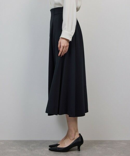 ROPE' / ロペ ロング・マキシ丈スカート | トリアセダブルクロス ハイウエストフレアスカート/イージーケア・セットアップ対応・25AW | 詳細10