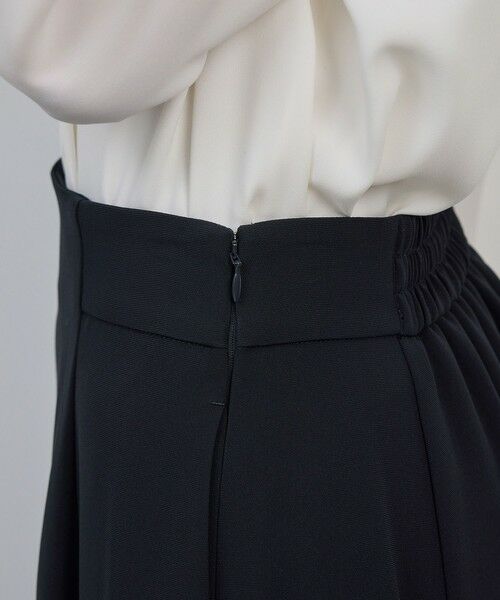 ROPE' / ロペ ロング・マキシ丈スカート | トリアセダブルクロス ハイウエストフレアスカート/イージーケア・セットアップ対応・25AW | 詳細15