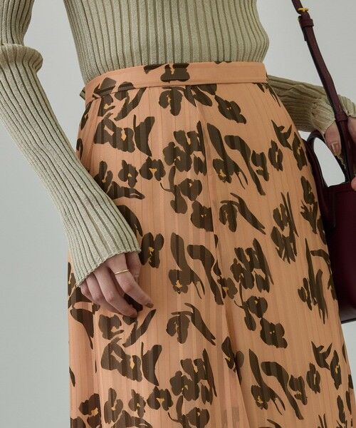 ROPE' / ロペ ミニ・ひざ丈スカート | フラワープリントマーメイドスカート | 詳細1