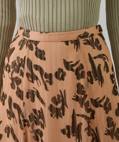 ROPE' / ロペ ミニ・ひざ丈スカート | フラワープリントマーメイドスカート | 詳細12