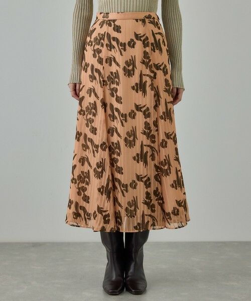 ROPE' / ロペ ミニ・ひざ丈スカート | フラワープリントマーメイドスカート | 詳細8