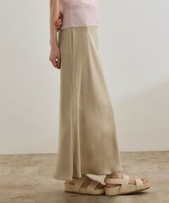ROPE' / ロペ ロング・マキシ丈スカート | 【WEB・一部店舗限定】フィブリルサテンマーメイドスカート【セットアップ対応】/洗える