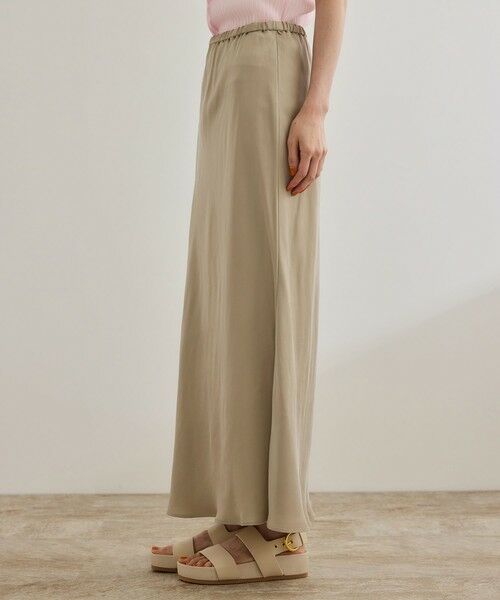 ROPE' / ロペ ロング・マキシ丈スカート | 【WEB・一部店舗限定】フィブリルサテンマーメイドスカート【セットアップ対応】/洗える | 詳細16