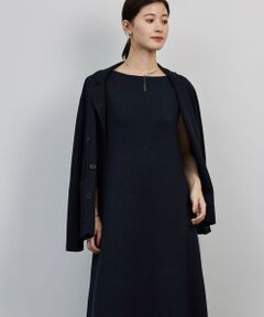 ROPE' / ロペ ロング・マキシ丈ワンピース | シルクコットン総針Aラインワンピース/イージーケア