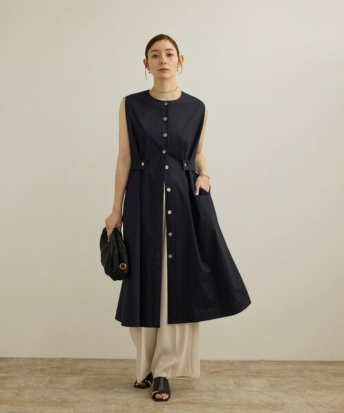 ROPE' / ロペ ミニ丈・ひざ丈ワンピース | 3WAYシャツワンピース/洗える | 詳細11