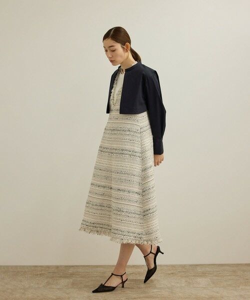 ROPE' / ロペ ミニ丈・ひざ丈ワンピース | 3WAYシャツワンピース/洗える | 詳細17