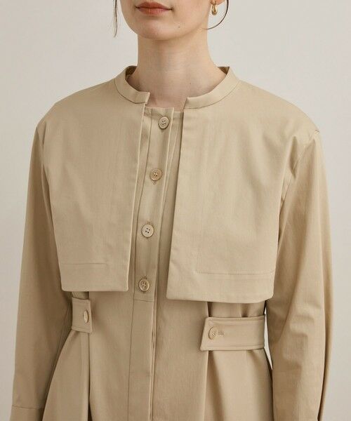 ROPE' / ロペ ミニ丈・ひざ丈ワンピース | 3WAYシャツワンピース/洗える | 詳細24