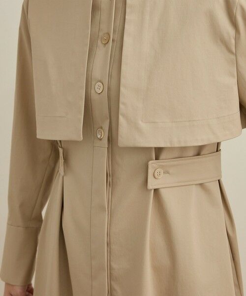 ROPE' / ロペ ミニ丈・ひざ丈ワンピース | 3WAYシャツワンピース/洗える | 詳細25