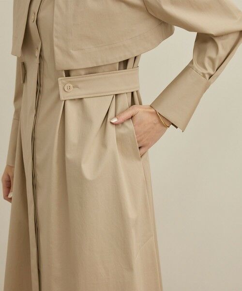 ROPE' / ロペ ミニ丈・ひざ丈ワンピース | 3WAYシャツワンピース/洗える | 詳細28