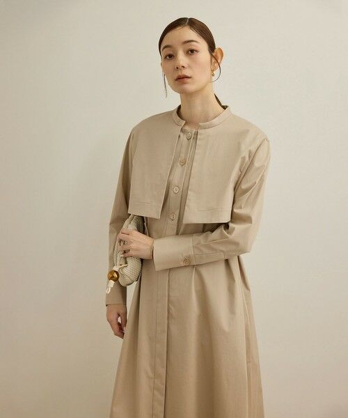 ROPE' / ロペ ミニ丈・ひざ丈ワンピース | 3WAYシャツワンピース/洗える | 詳細3