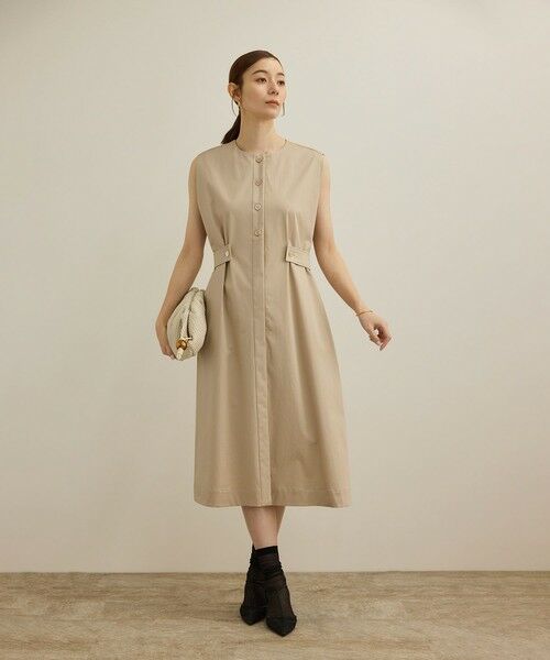 ROPE' / ロペ ミニ丈・ひざ丈ワンピース | 3WAYシャツワンピース/洗える | 詳細4