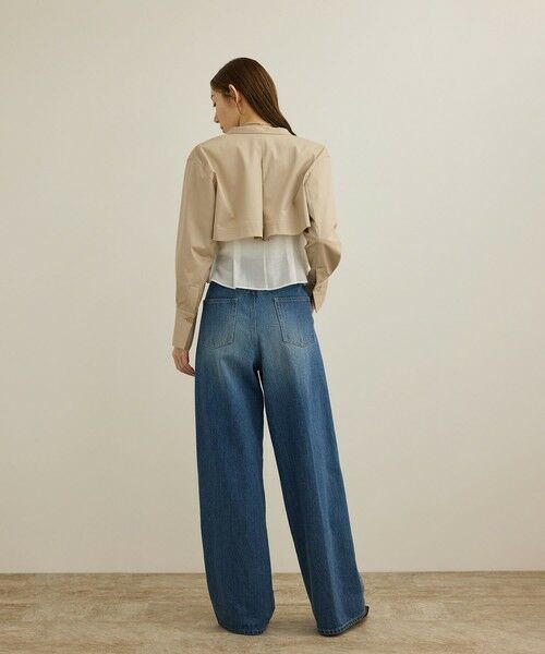 ROPE' / ロペ ミニ丈・ひざ丈ワンピース | 3WAYシャツワンピース/洗える | 詳細9