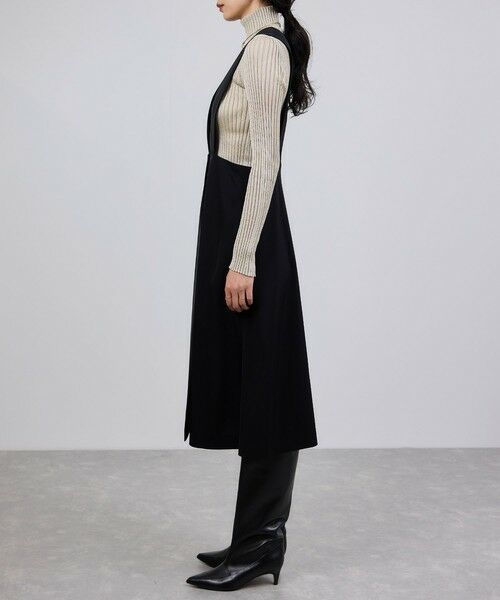 ROPE' / ロペ ロング・マキシ丈ワンピース | トリアセテート ジャンパースカート/イージーケア | 詳細11